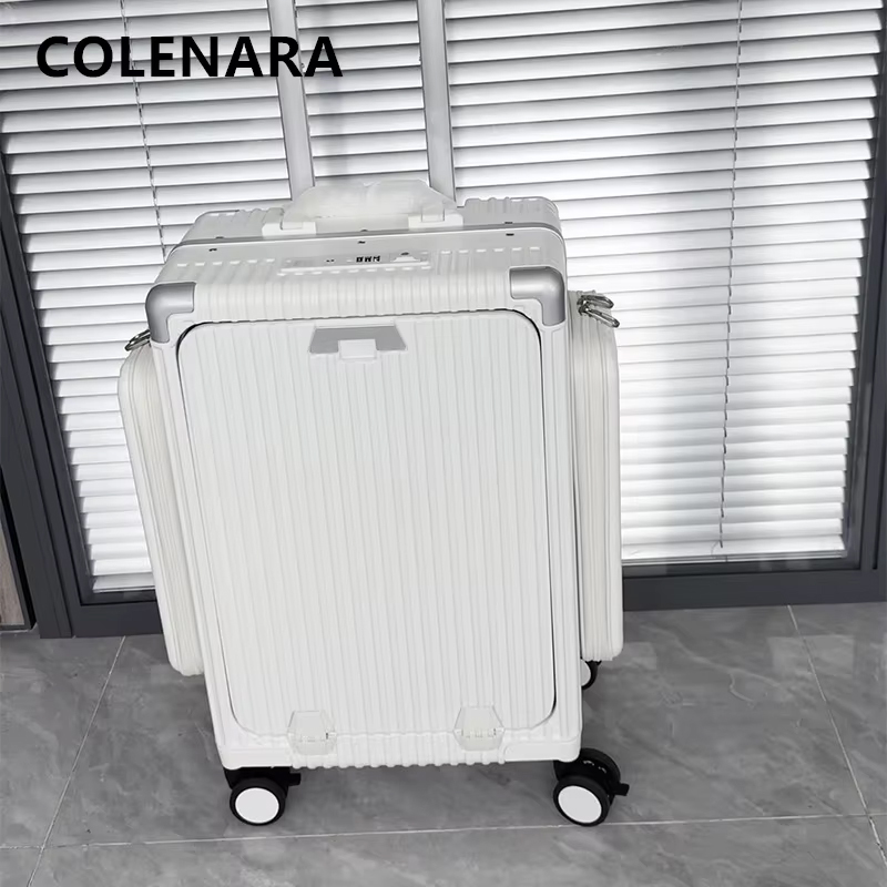 Front Opening Laptop Luggage 24 Inch - حقيبة سفر متعددة الوظائف من كولينارا