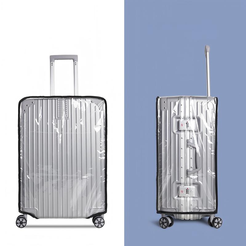 Luggage Protective Cover Transparent - غطاء حماية شفاف من مادة PVC