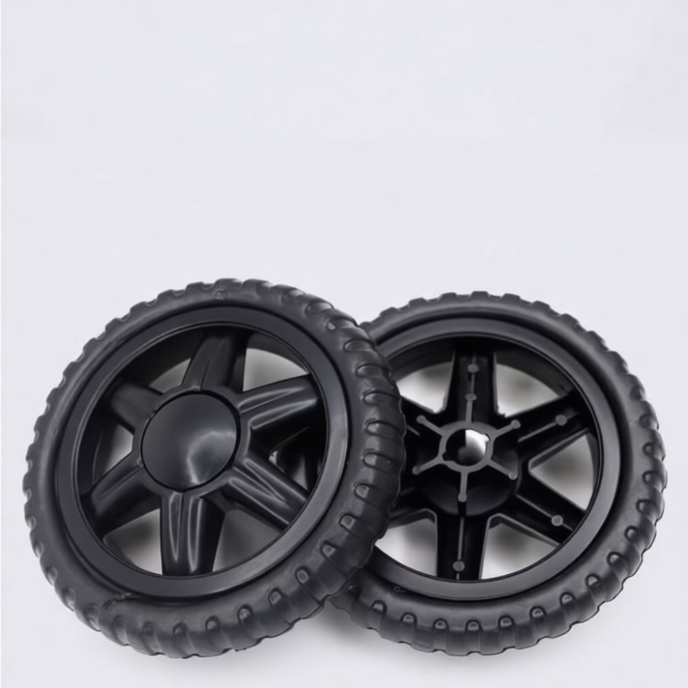 عجلة مطاطية عالمية لعربة التسو - مراجعة Silent Replacement Luggage Wheels وسعره