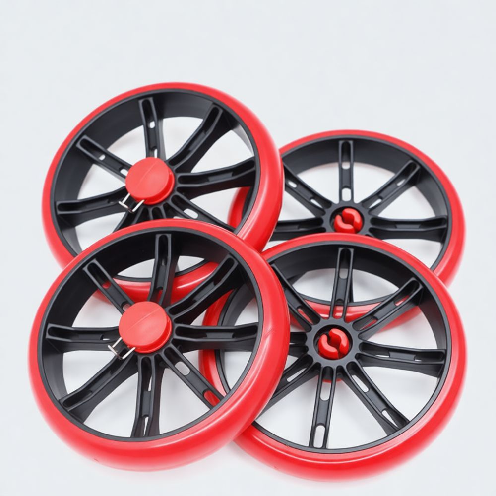 عجلة مطاطية عالمية لعربة التسو - مراجعة Silent Replacement Luggage Wheels وسعره