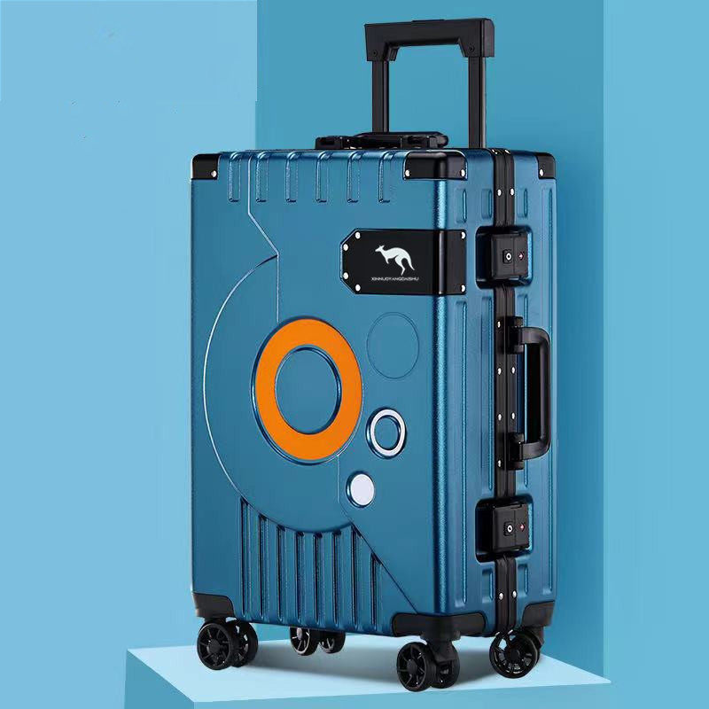 حقائب سفر بإطار ألومنيوم للرجا - مراجعة Spinner Wheel Rolling Suitcase 20 Inch وسعره