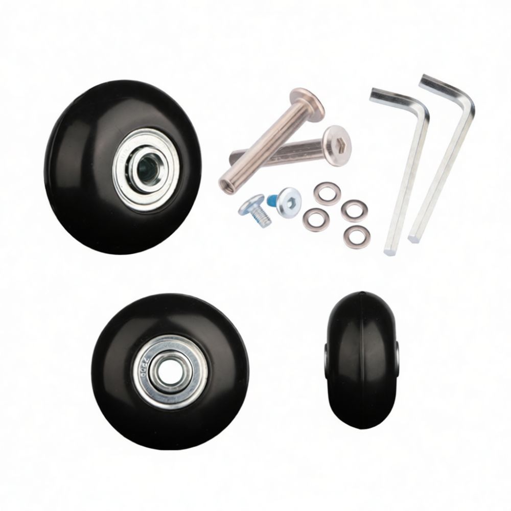 عجلات مطاطية لحقائب السفر، عجل - مراجعة Silent Replacement Luggage Wheels وسعره