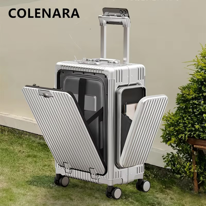 حقيبة سفر متعددة الوظائف من كو - مراجعة Front Opening Laptop Luggage 24 Inch وسعره