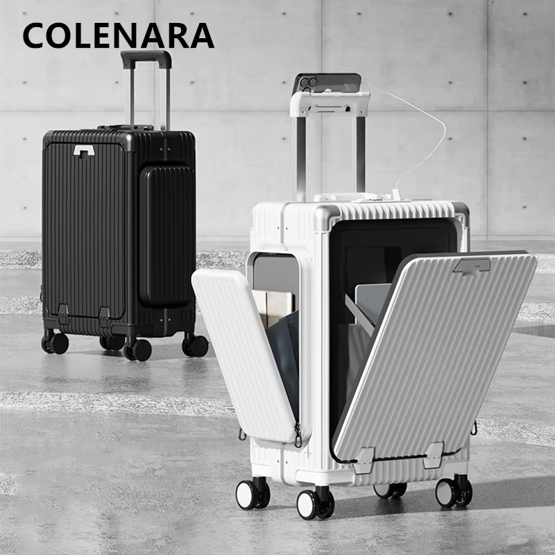 حقيبة سفر متعددة الوظائف من كو - مراجعة Front Opening Laptop Luggage 24 Inch وسعره