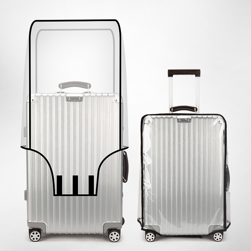 غطاء حماية شفاف من مادة PVC لل - مراجعة Luggage Protective Cover Transparent وسعره