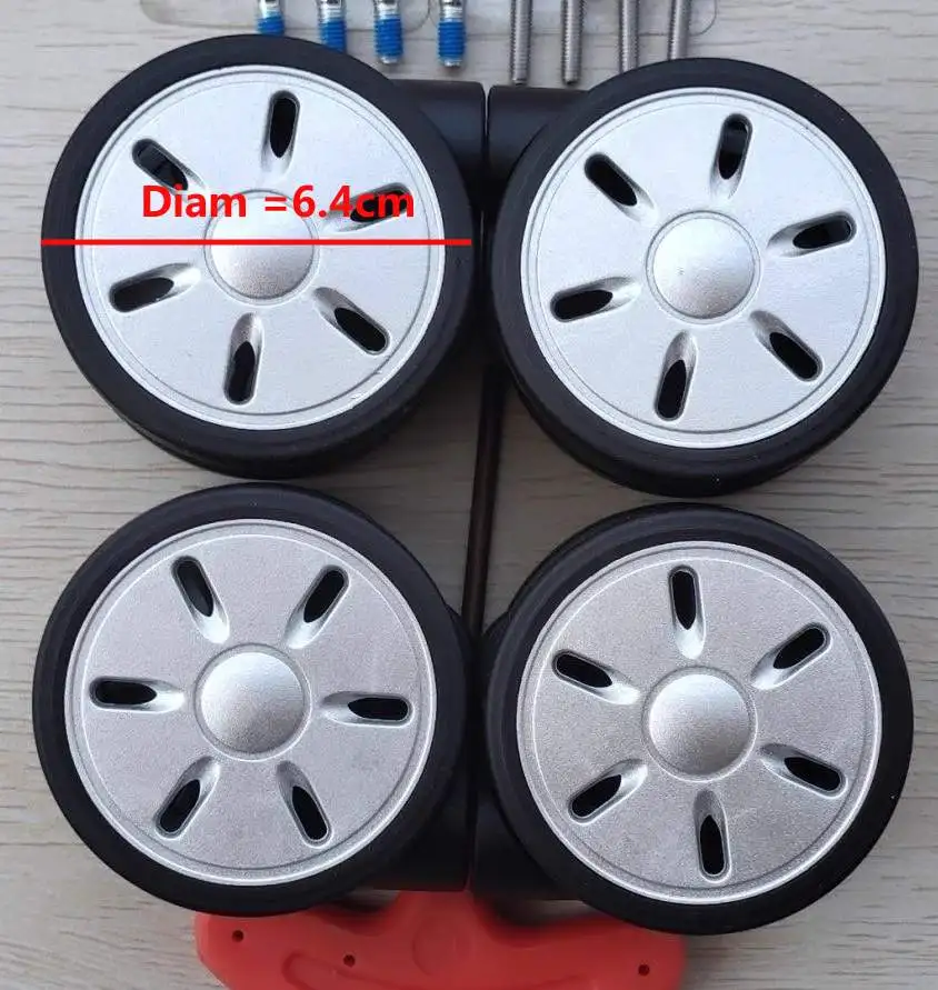 مناسب لعجلات حقائب ريموا، عجلا - مراجعة Silent Replacement Luggage Wheels وسعره