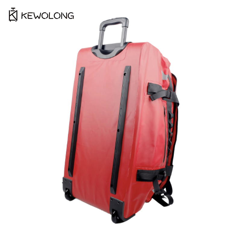 حقيبة كبيرة من القماش الخشن مق - مراجعة Foldable Rolling Luggage Bag وسعره
